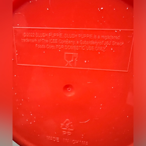 ICEE 10oz Plastic Slushy Cup Mug Red Blue Hard To Find Rare Mug - Picture 5 of 5